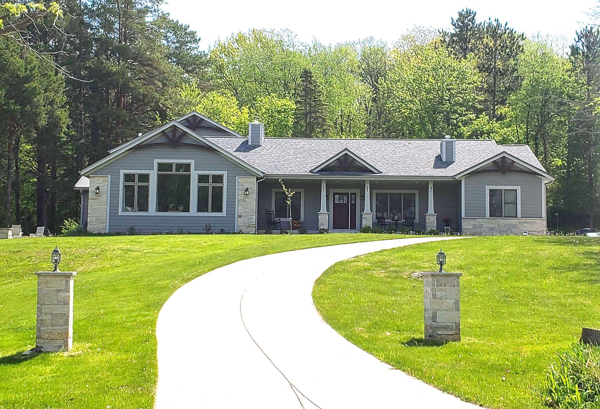 Brand new two story residential house