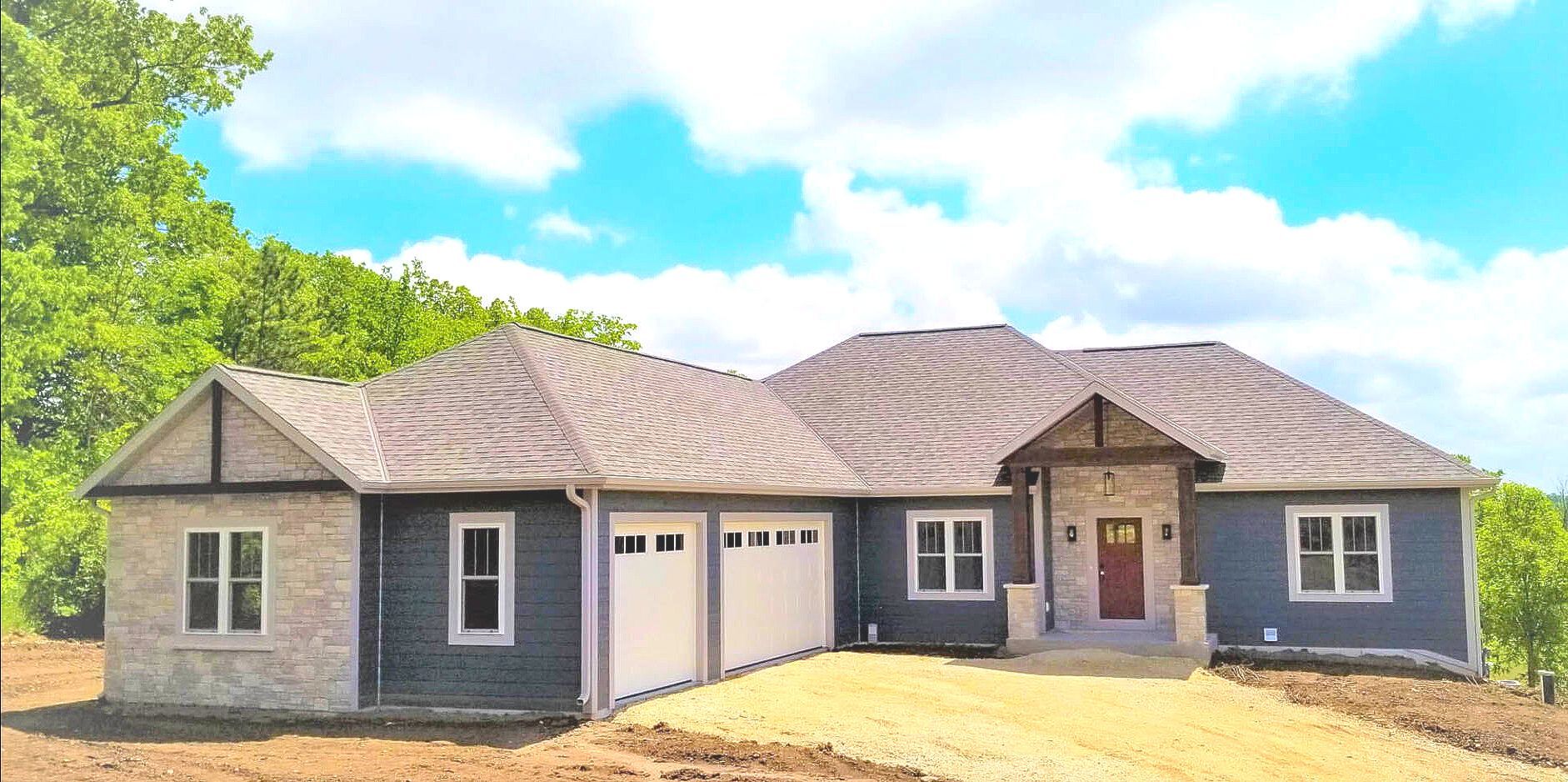 Custom built luxury house