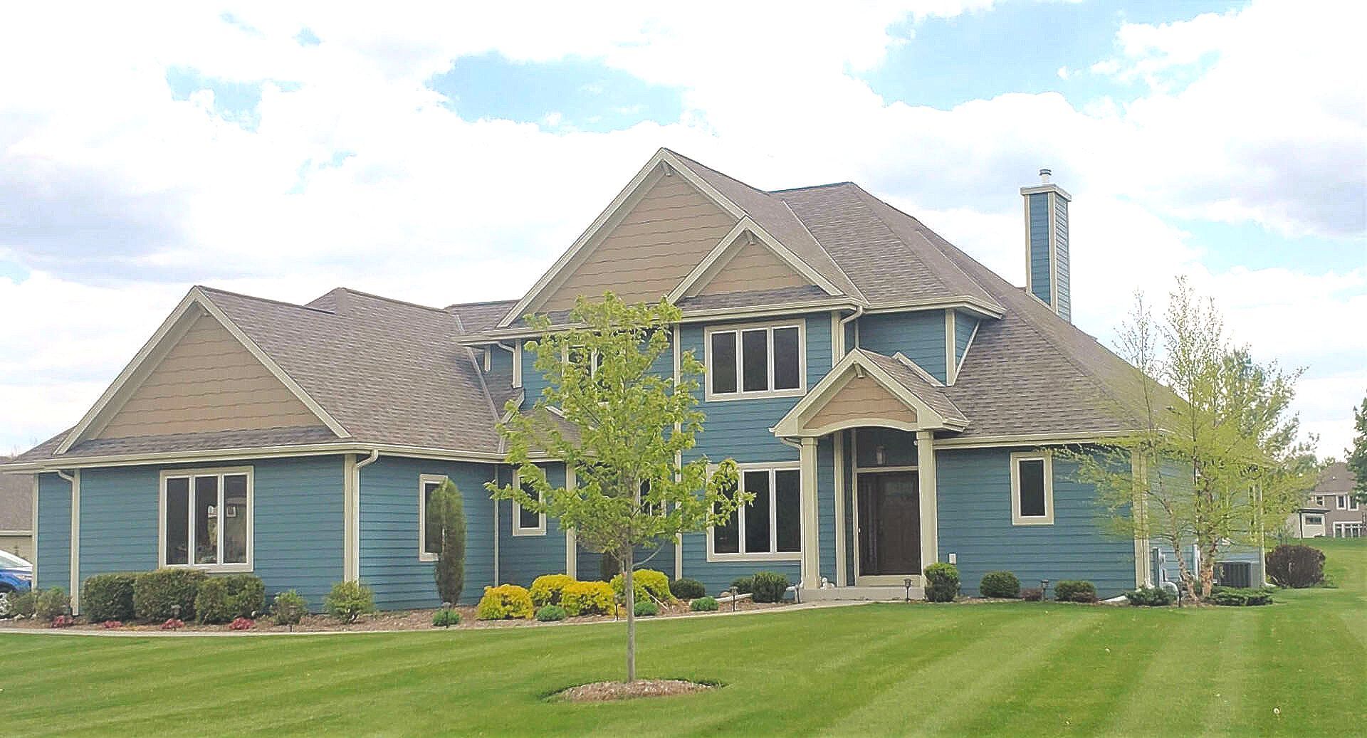 Custom built luxury house