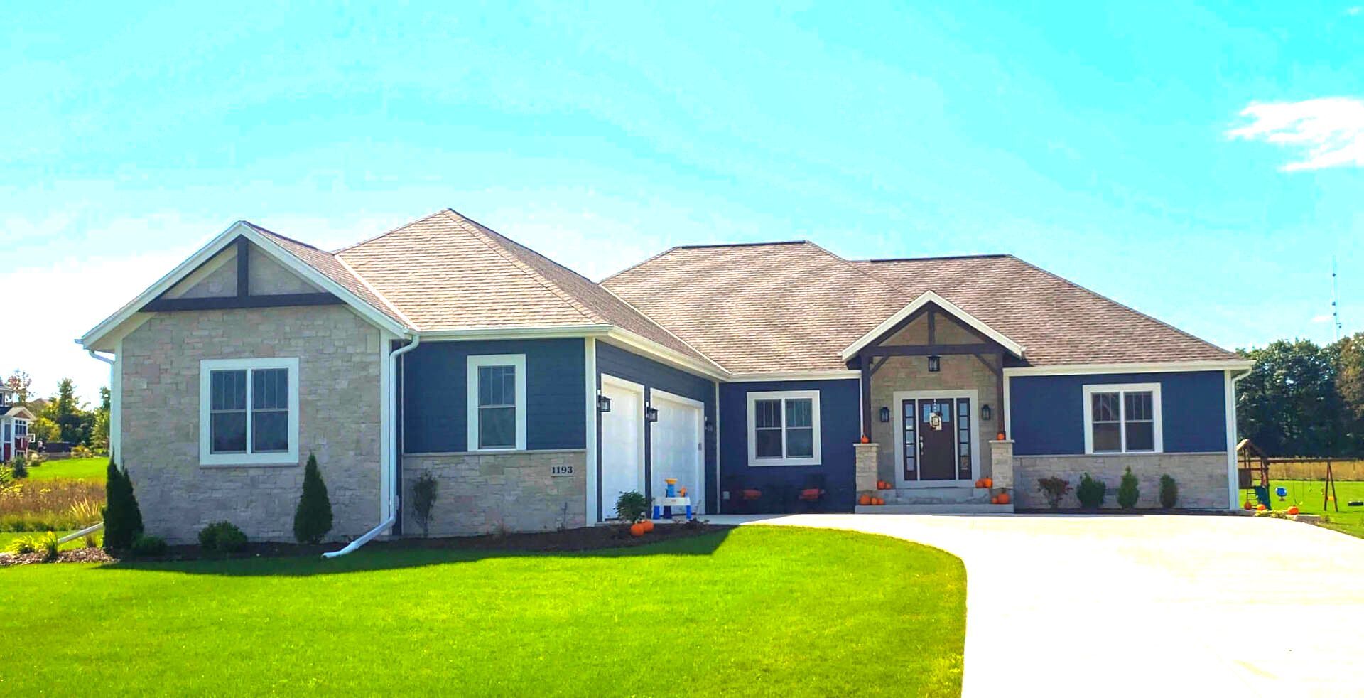 Custom built luxury house