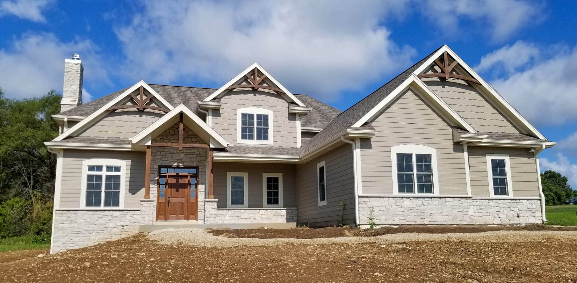 Brand new two story residential house