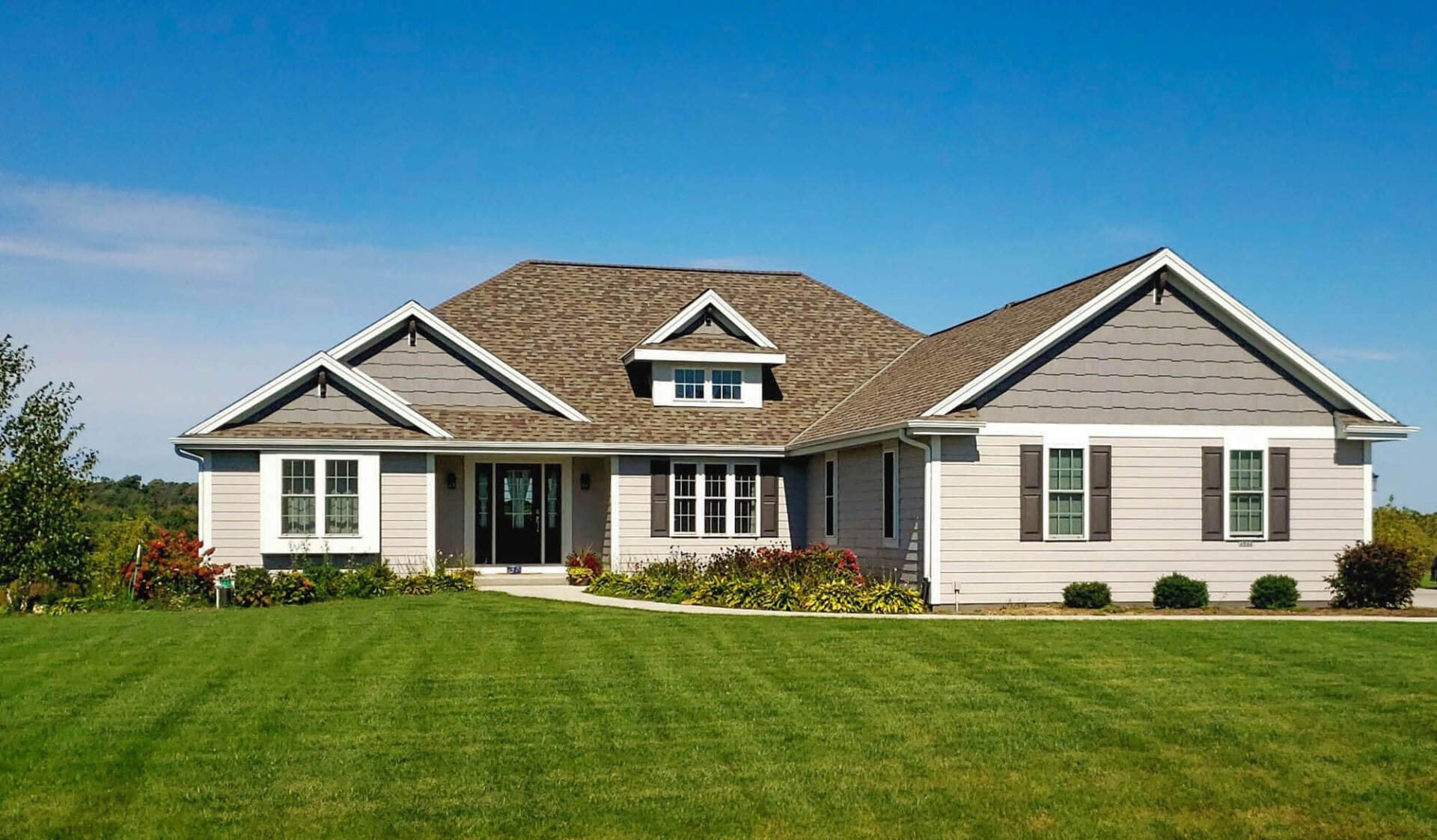 Upscale suburban home