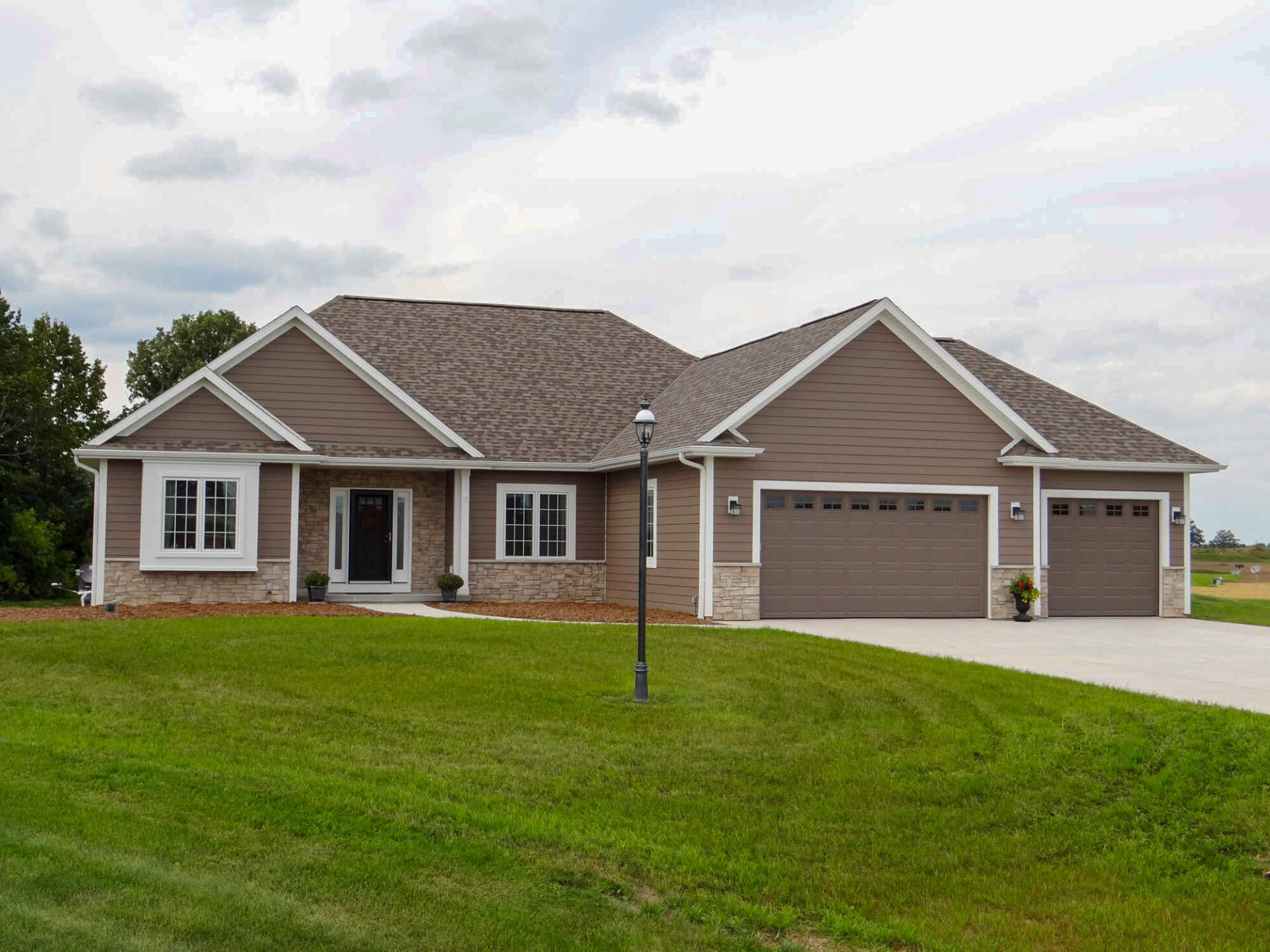 Modern single-family home