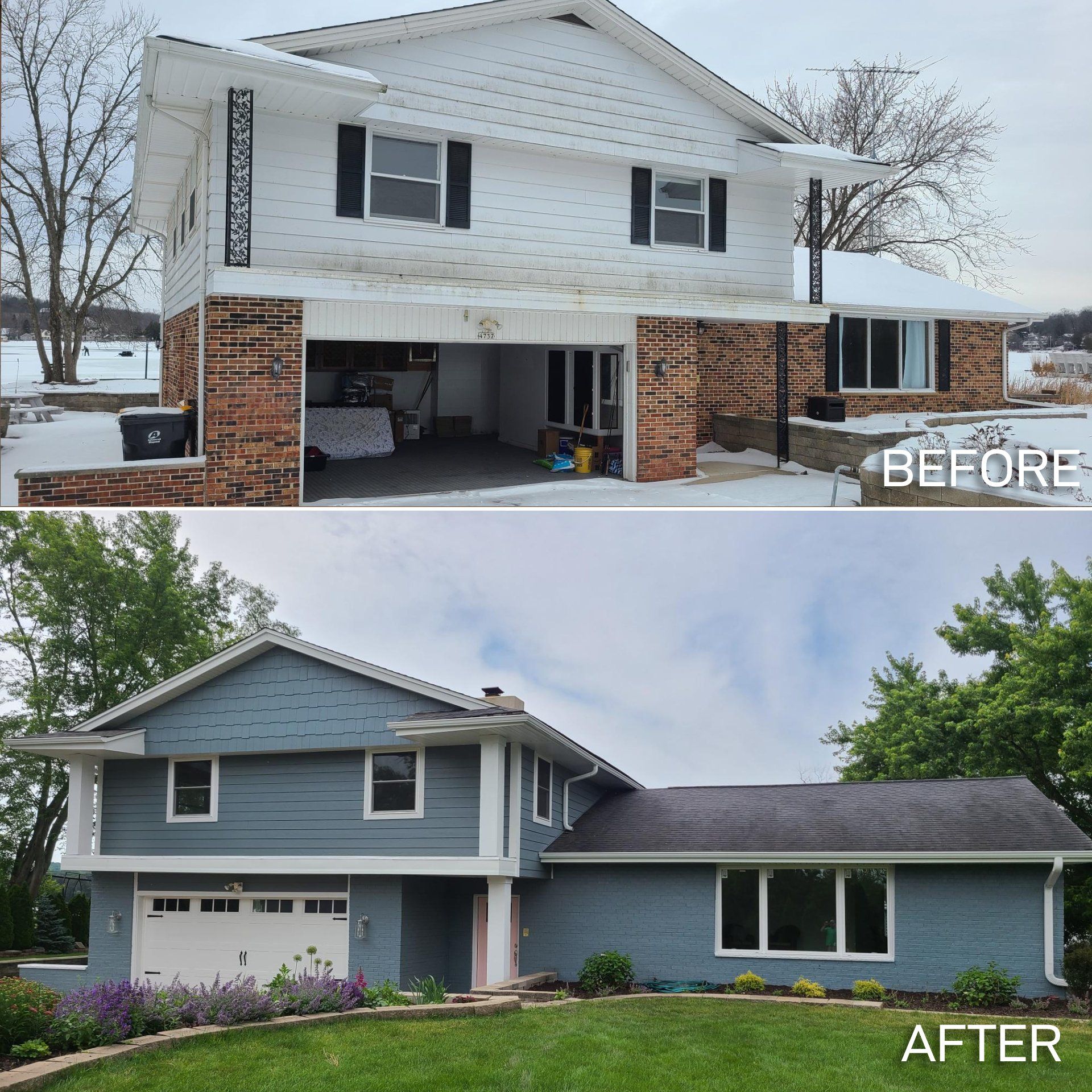 home remodeling before and after