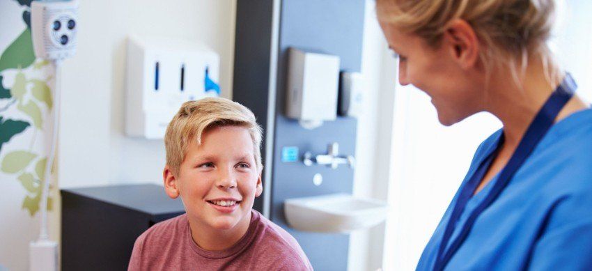 Pediatric services for teens