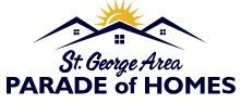 A logo for the St. George Area Parade of Homes.