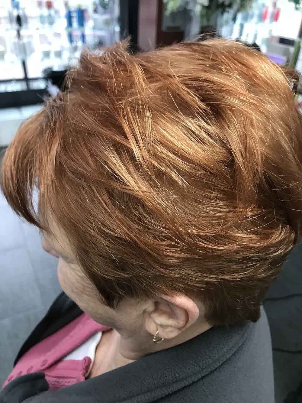 Professional hair color