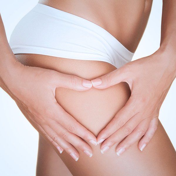 Woman with smooth skin