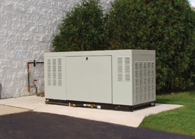 Large outdoor generator
