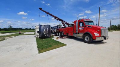 NEFF Brothers Towing Equipment Transportation Beaumont TX