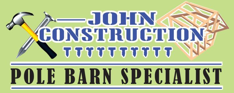 John Construction and Post Frame Building logo