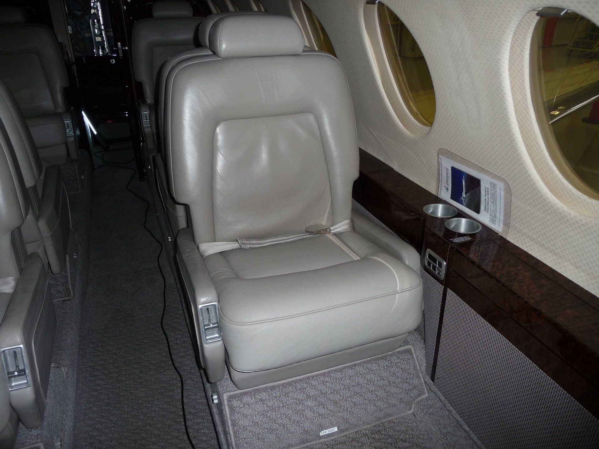 Aircraft seat upholstery