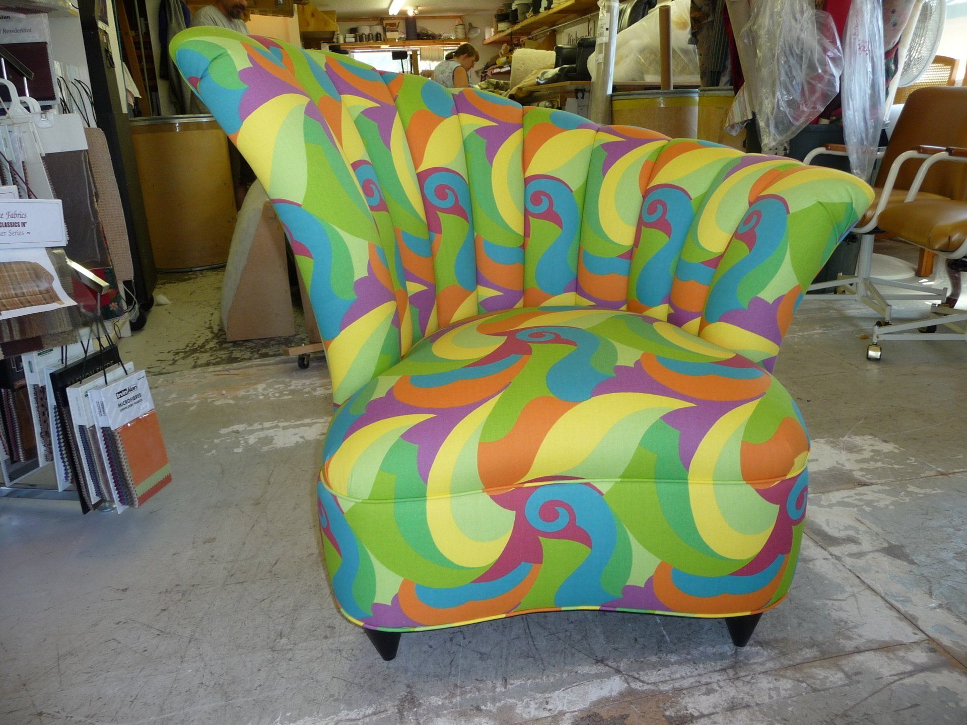 Chair upholstery