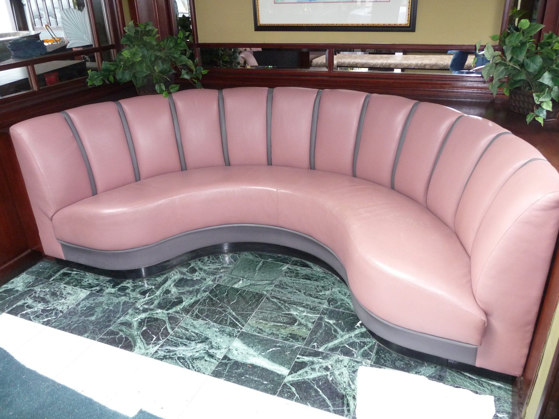 Restaurant chair upholstery