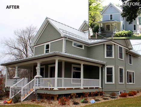 Siding Before & After