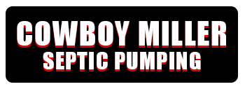 Cowboy Miller Septic Pumping Logo
