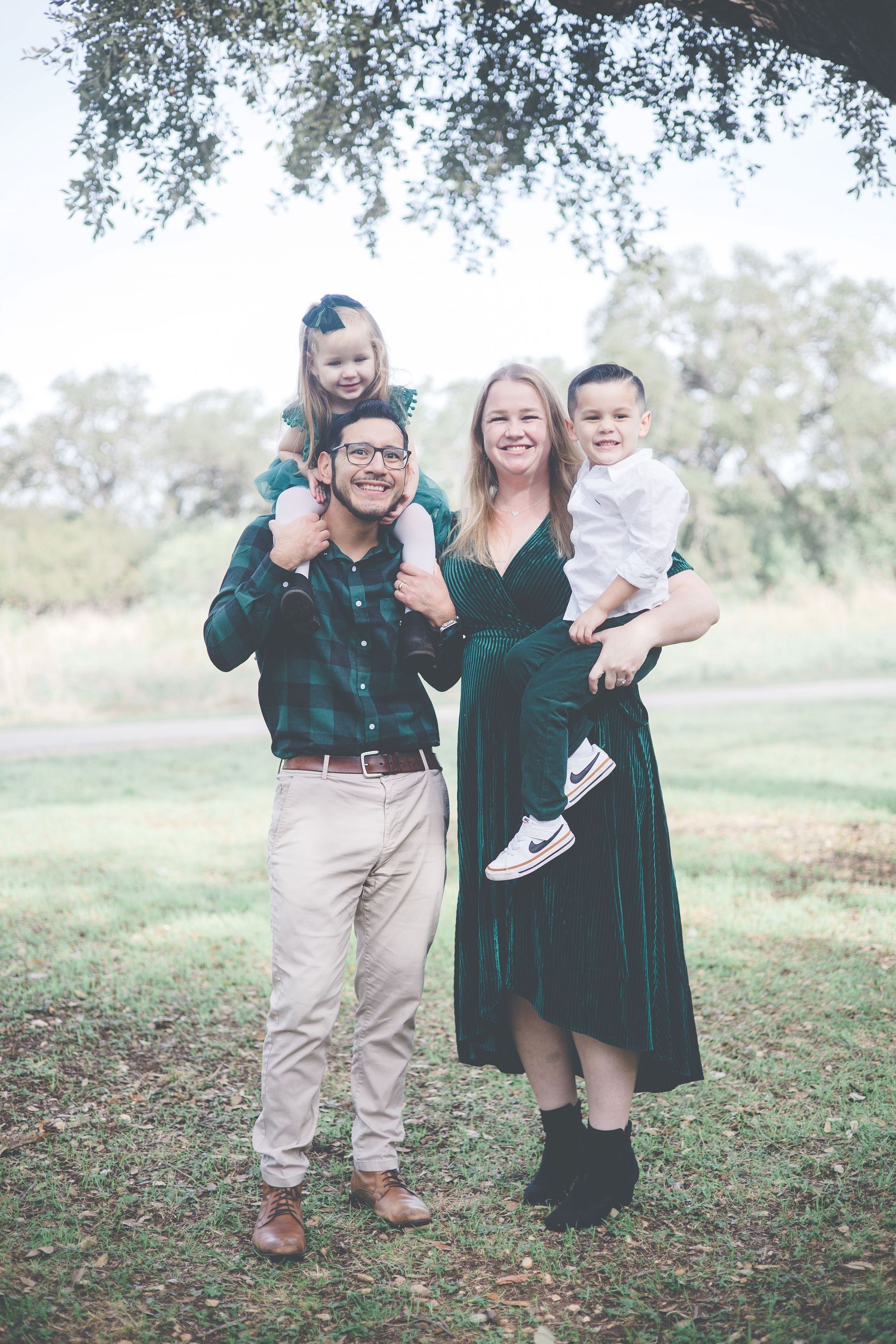 Doctor Christina Mueller with family