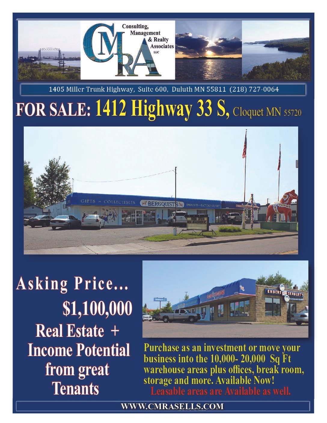 an advertisement for a for sale 1412 highway 33 s