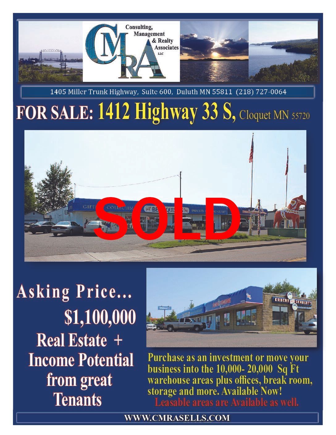 an advertisement for a for sale 1412 highway 33 s