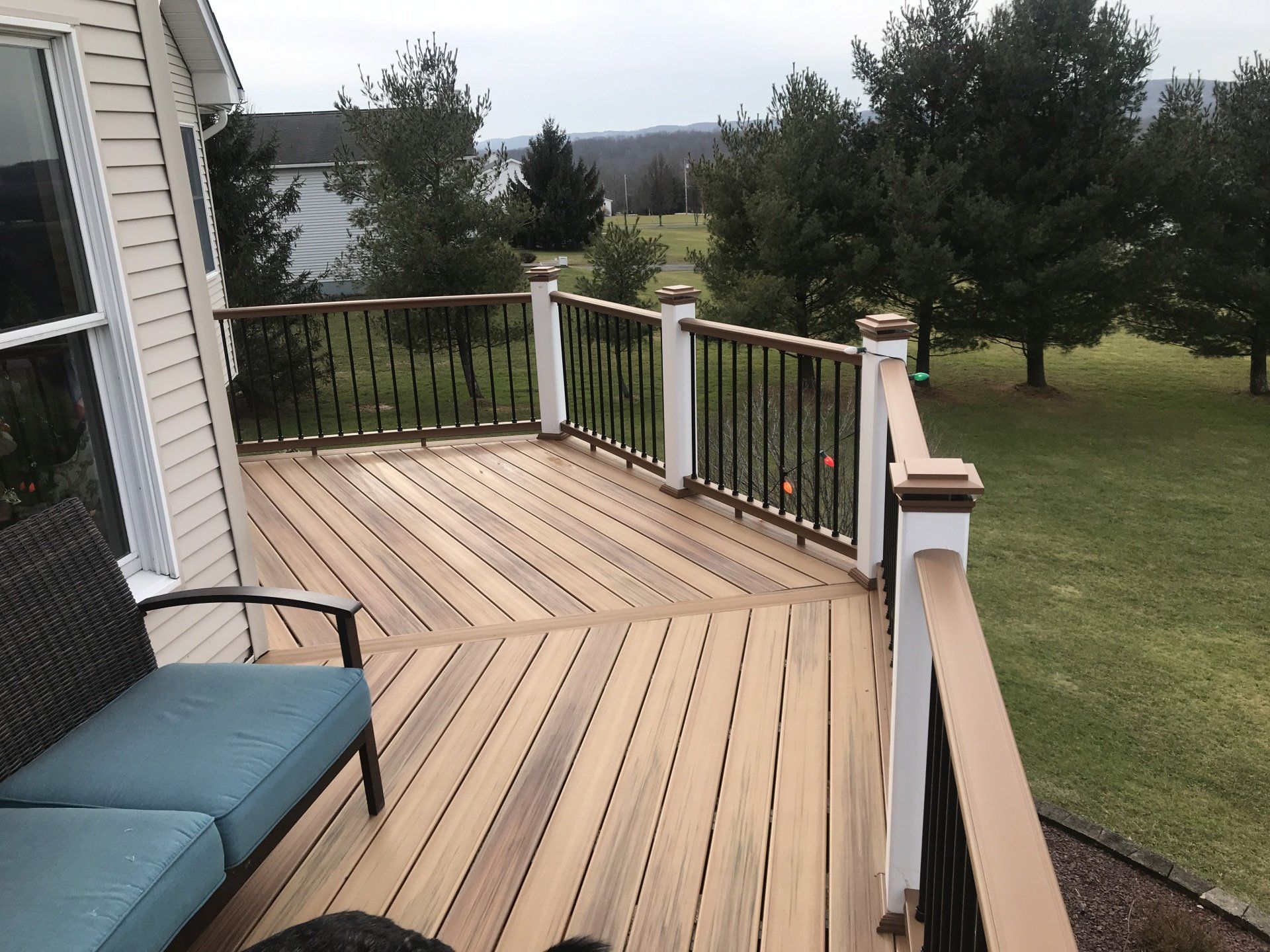 beautiful deck