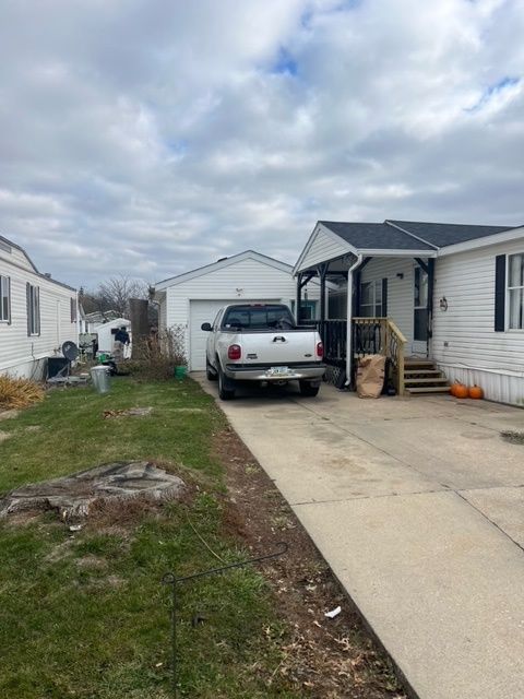 stump of a tree at the backyard