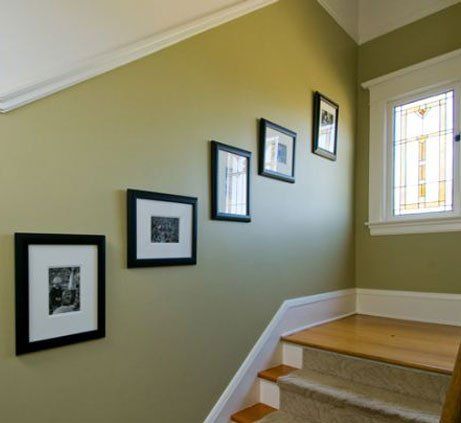 New painted wall, Photo frames