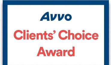 AVVO Clients' Choice Award logo