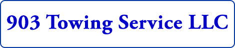 903 Towing Service LLC logo in blue text on a white background