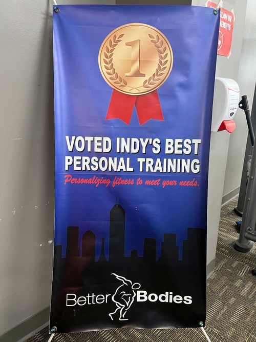 Voted Indy's Best Personal Training banner