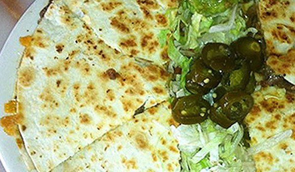 Homemade Mexican food