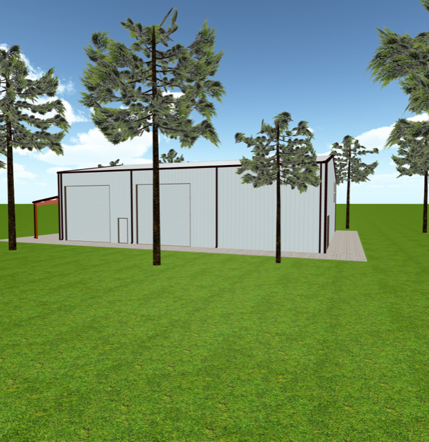 Metal building design concept