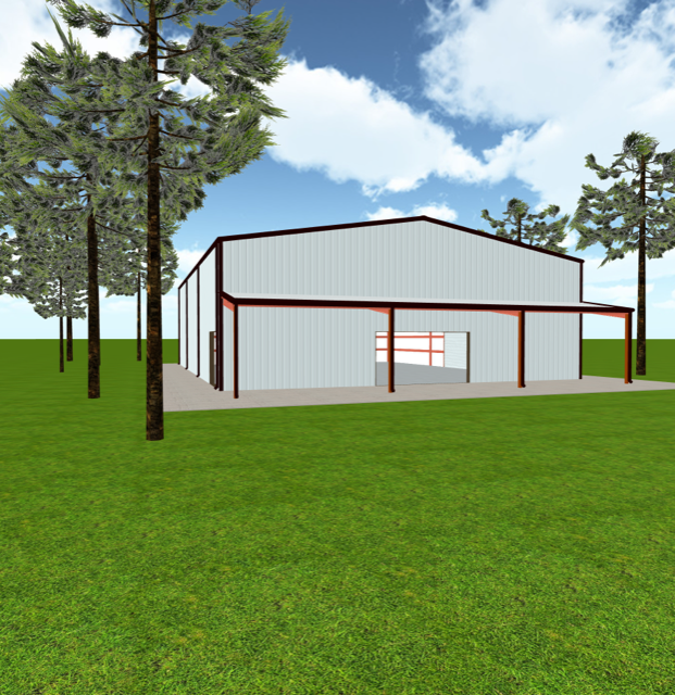 Metal building design concept