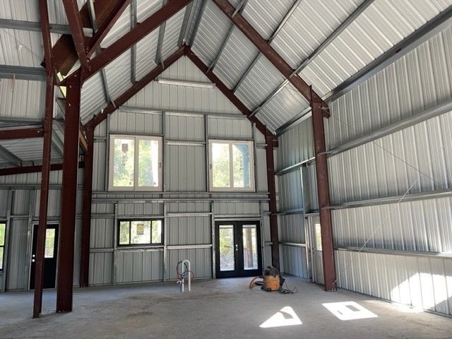 Inside of the building