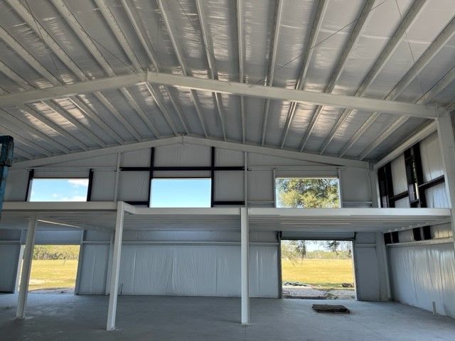 Inside of the building