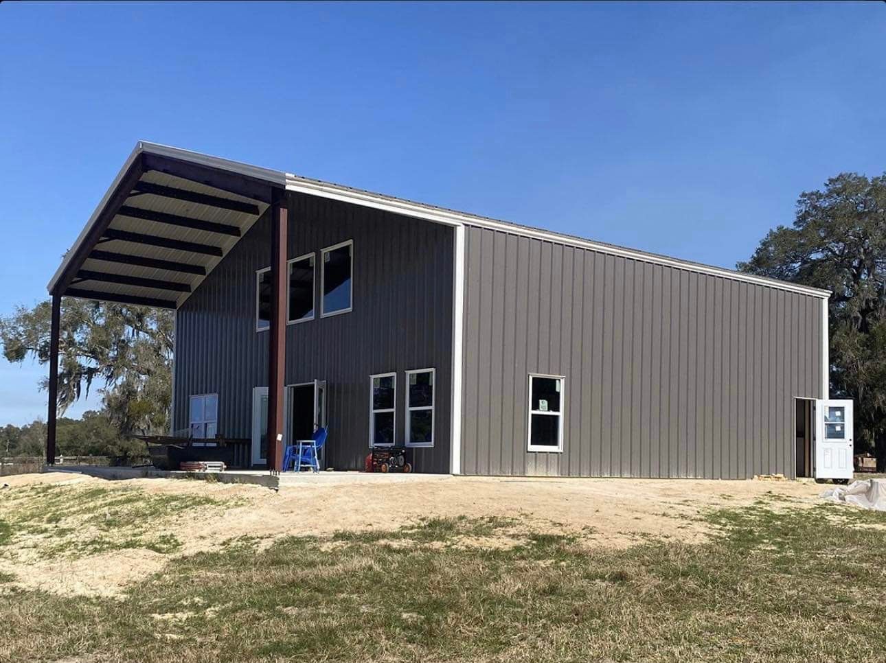 Barndominium steel