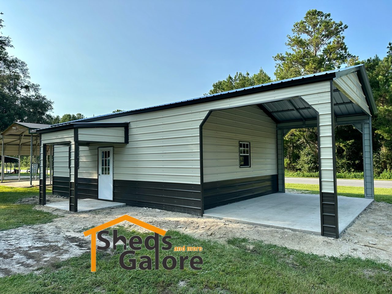 Barndominium side view