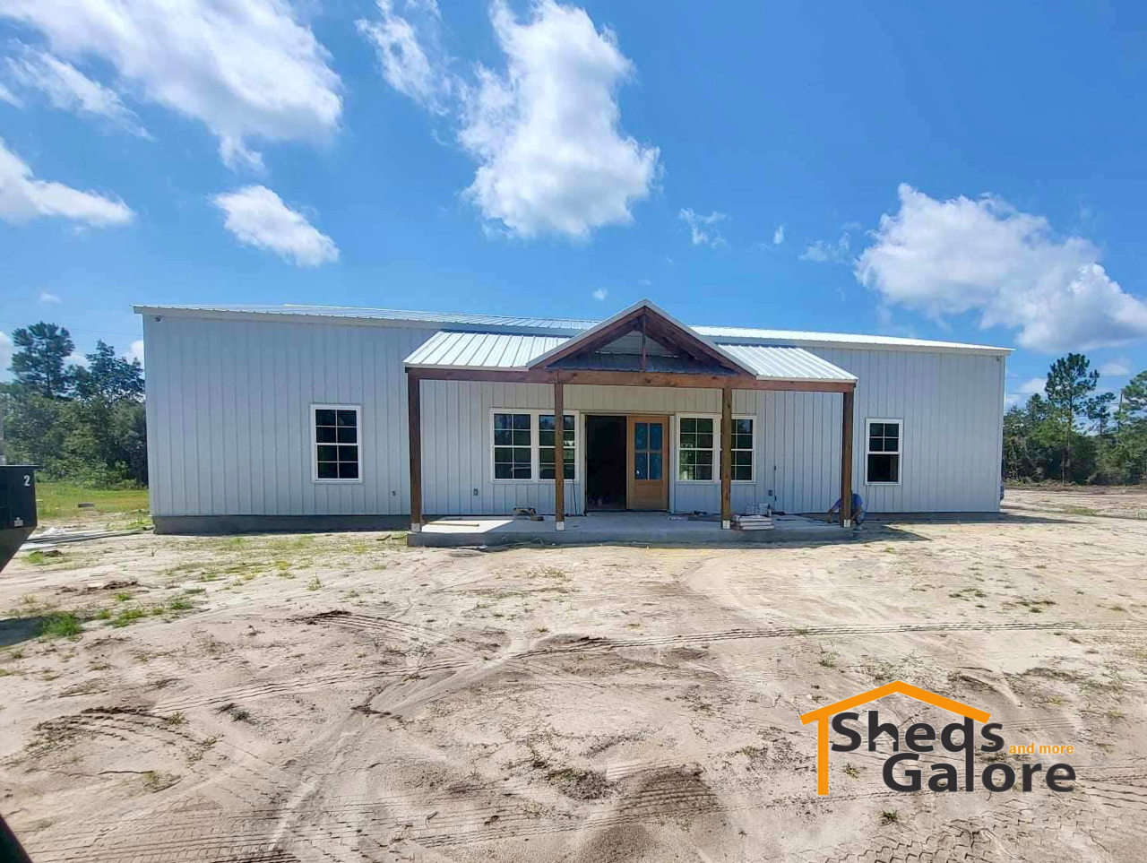 Custom barndominium design