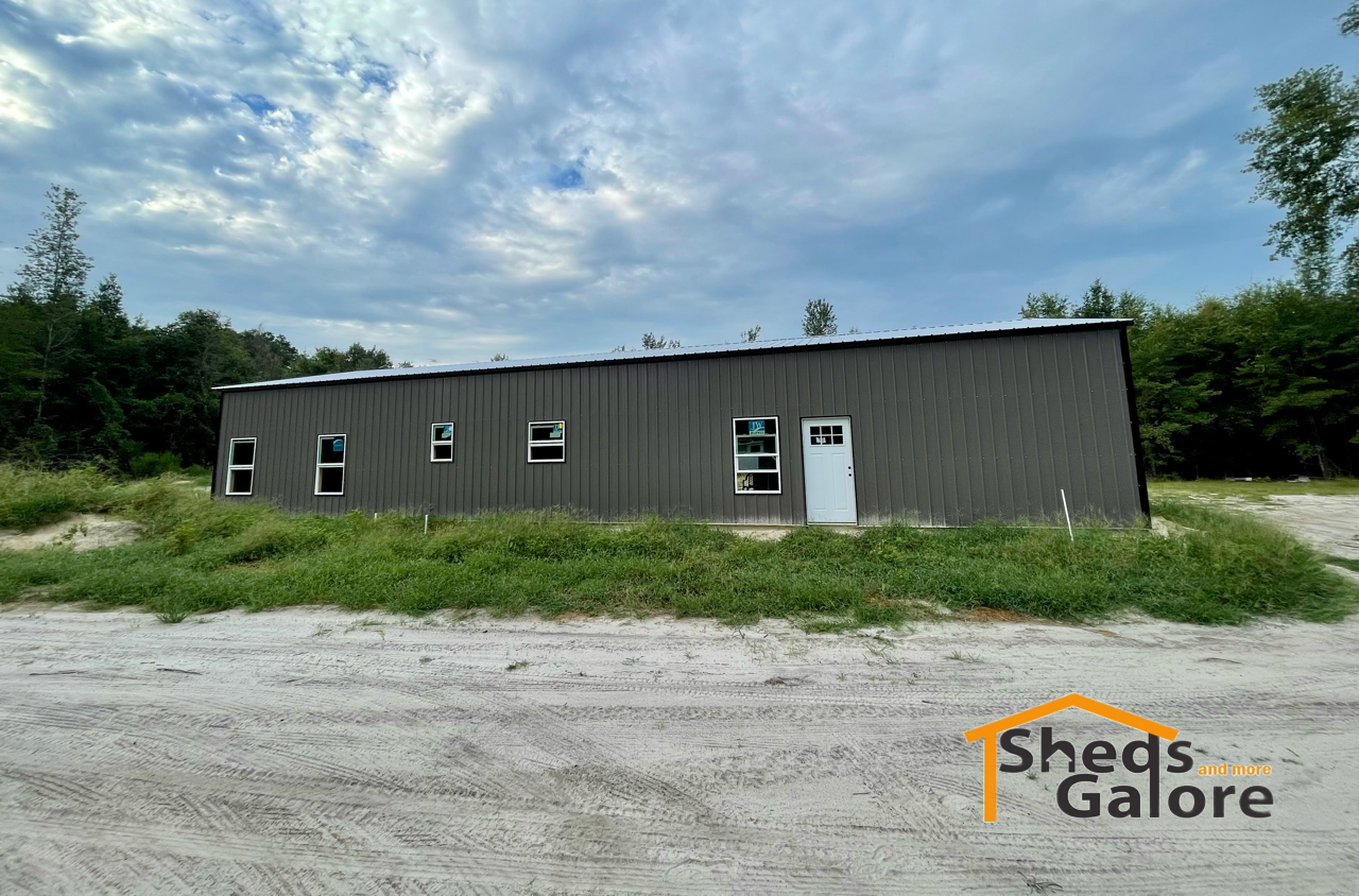 Habitable steel buildings