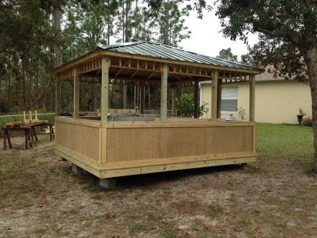 Wooden Gazebo
