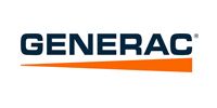 The Generac company logo, featuring the word 