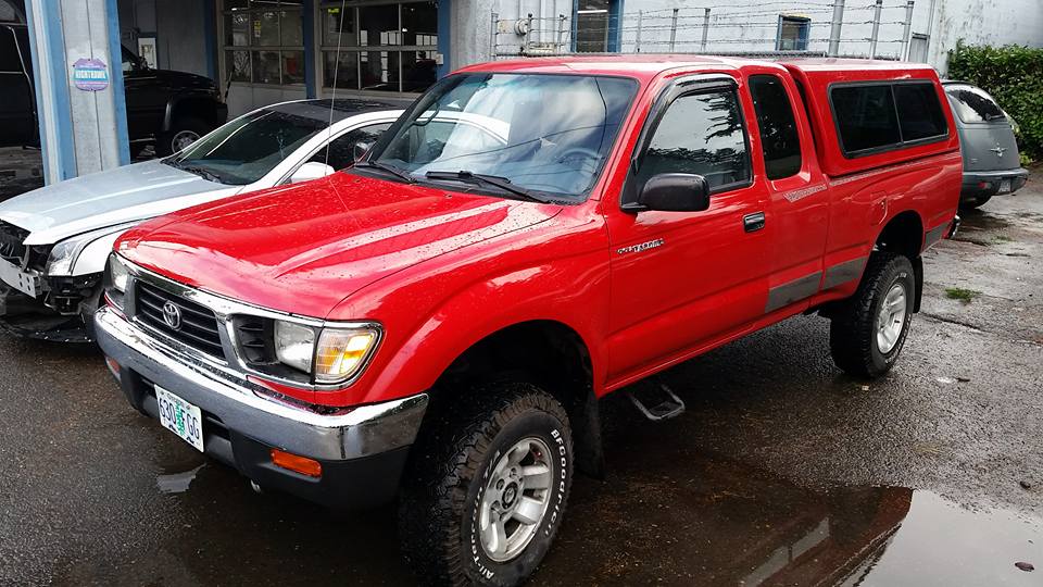 Red car