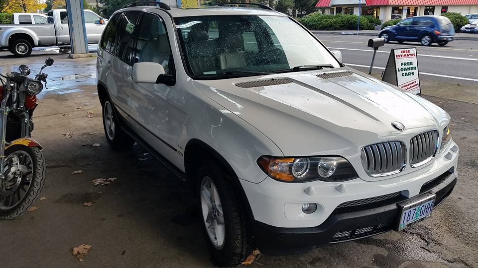 White car
