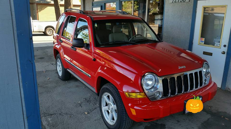 Red car