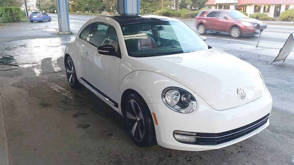 White car