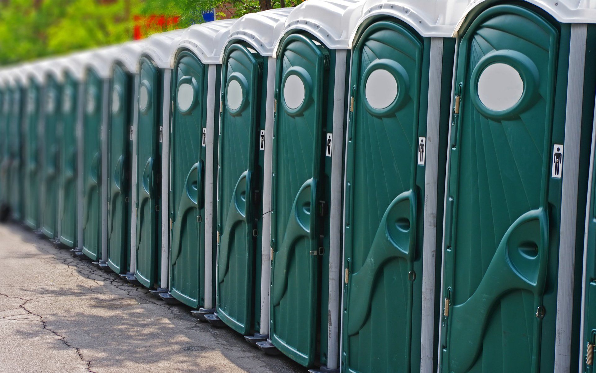 portable toilets