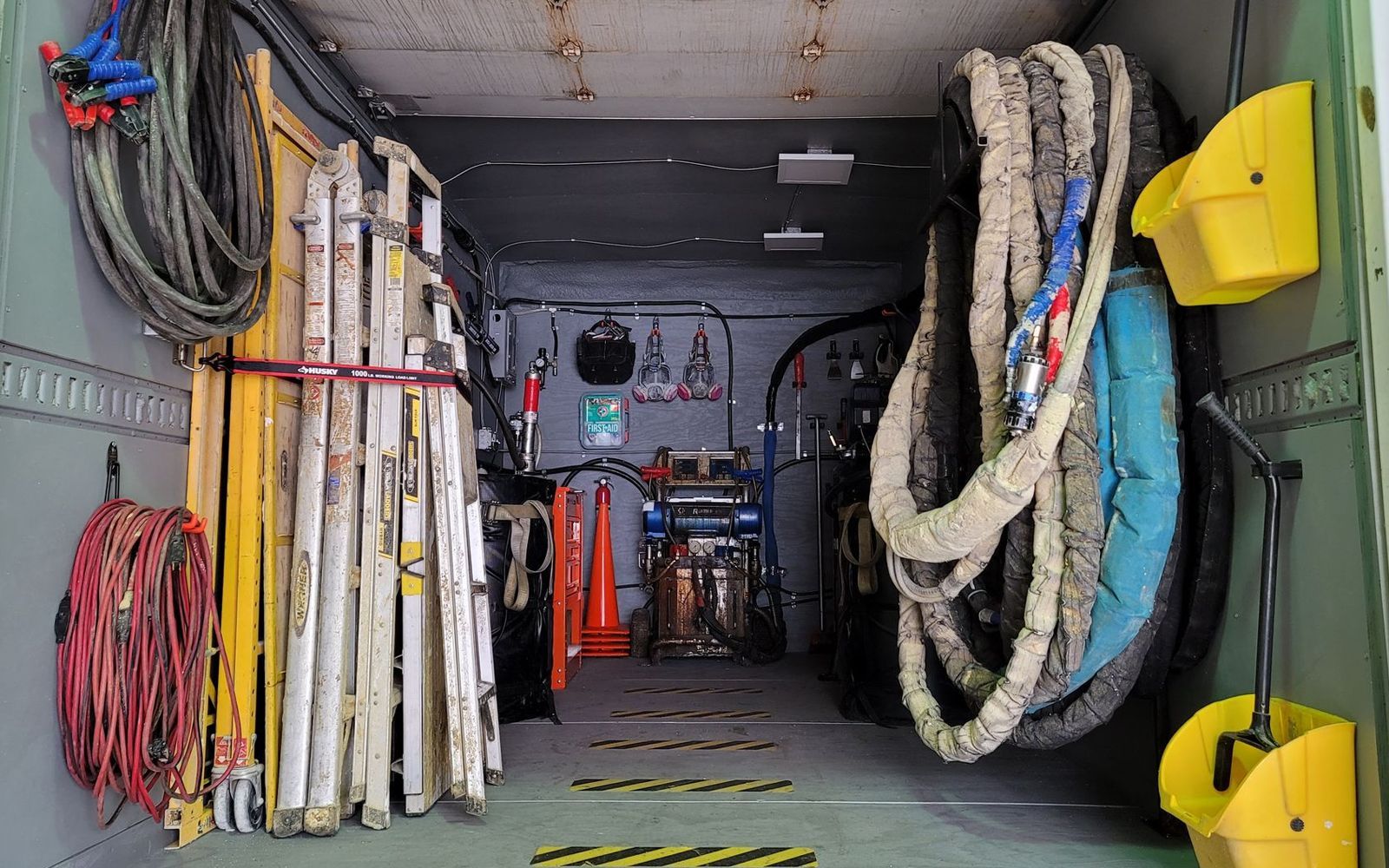 Spray foam insulation