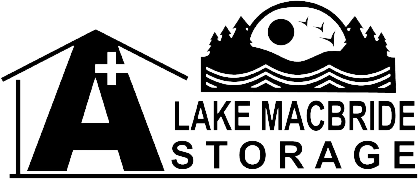 A+ Lake Macbride Storage Logo