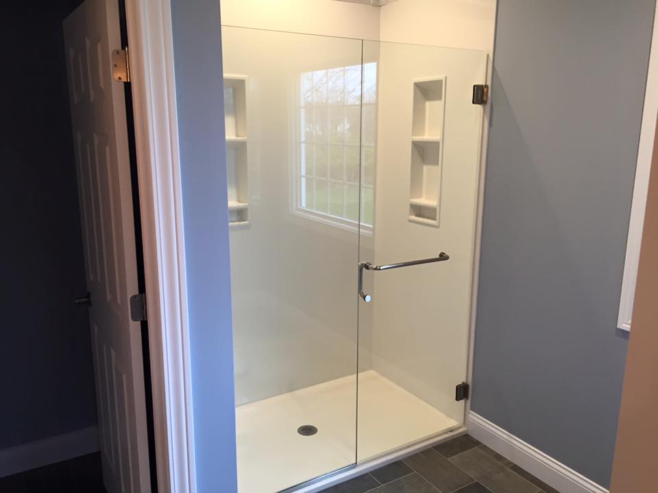 Shower glass doors