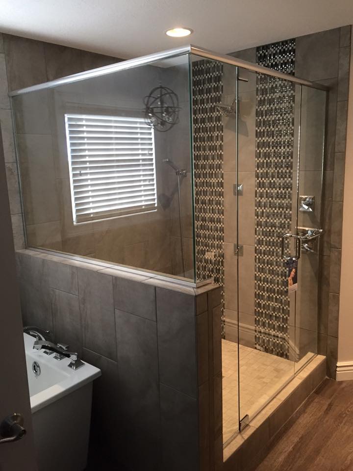 Shower glass doors