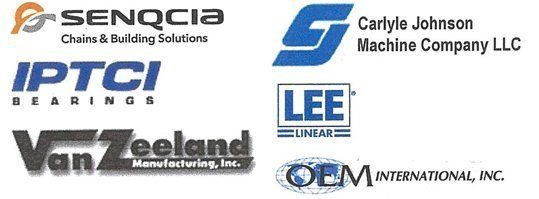 Senqcia, IPTCI Bearings, Van Zeeland, Carlyle Johnson Machine Company LLC, OEM International, Inc., Lee Linear